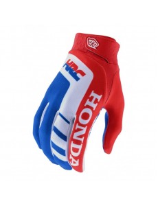 LUVAS TROY LEE DESIGNS 2021 AIR HONDA - VERMELHO / BRANCO / AZUL